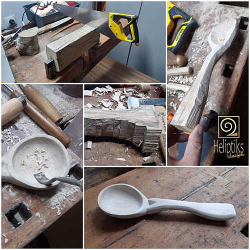 Initiation à la sculpture de cuillère en bois