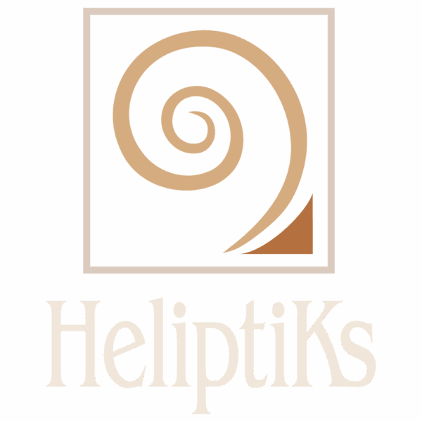 Logo Heliptiks - Création de bijoux en bois sculptés à la main en Alsace.